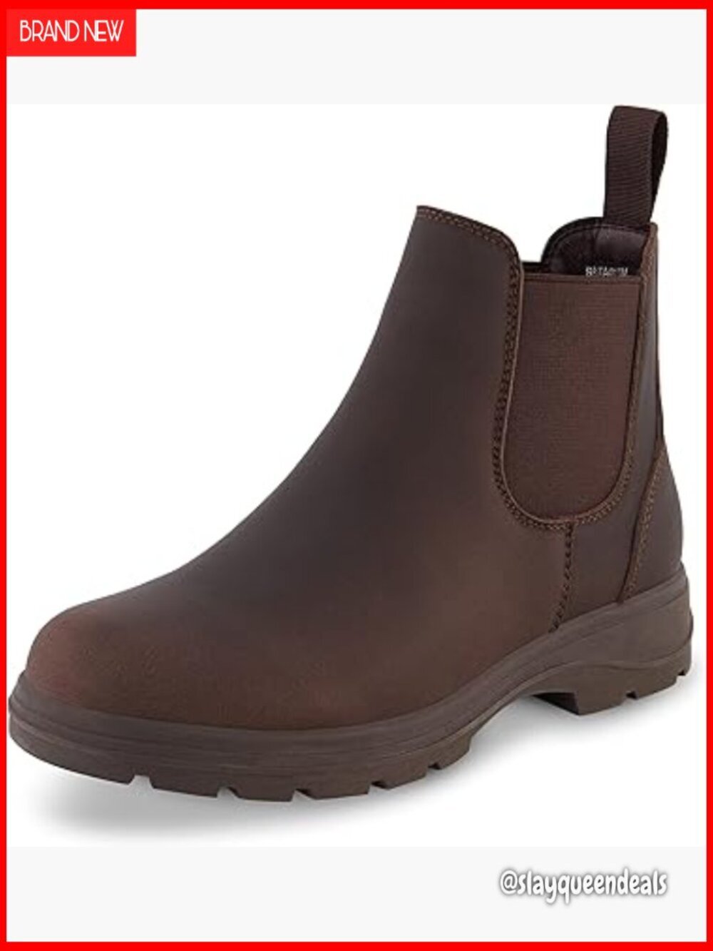 Women's Chelsea Boots Vegan Leather Memory Foam Non-Slip Sole Wide Widths
